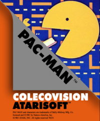 Super Pac-Man Colecovision US box art